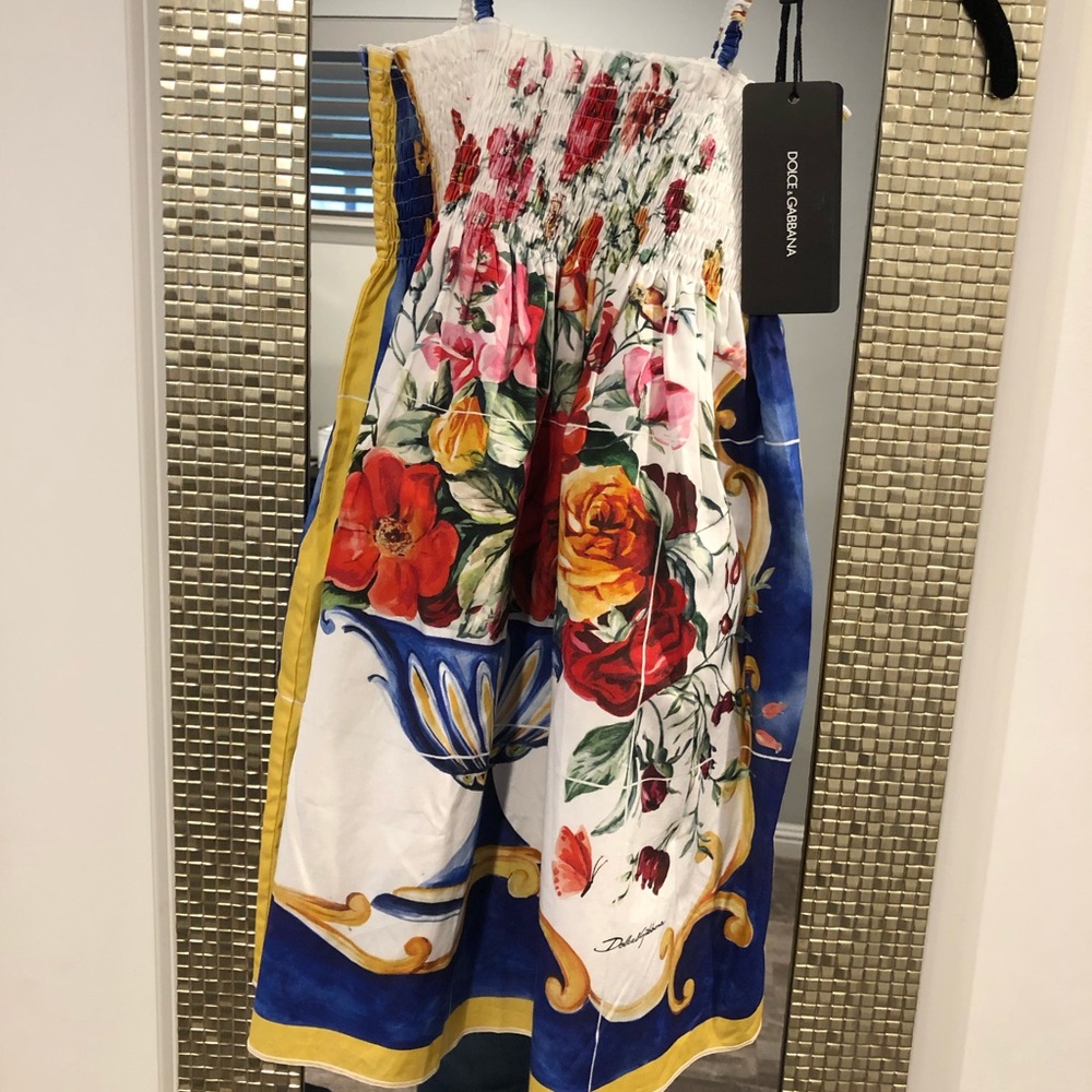 Dolce & Gabbana dress kids size 6 new w tags